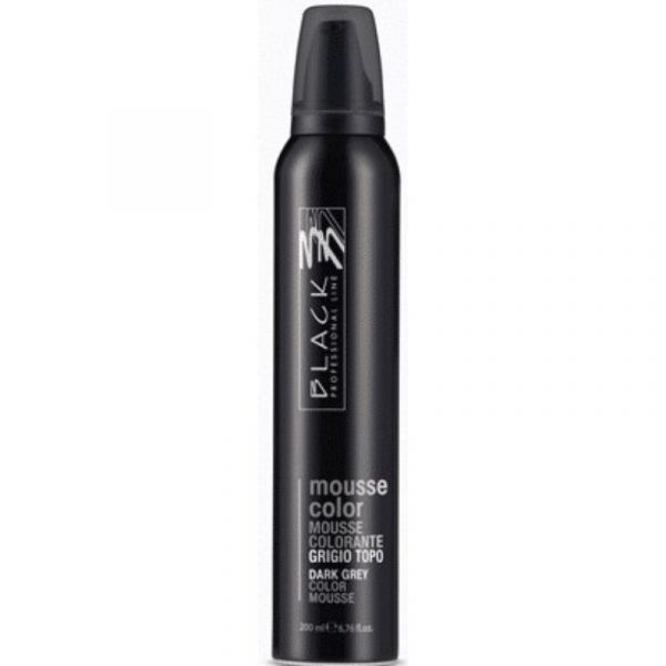 Black - Espuma De Cor Cinza Escuro 200 Ml