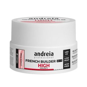 FRENCH BUILDER HIGH VISCOSITY COVER PINK 22GR -ANDREIA