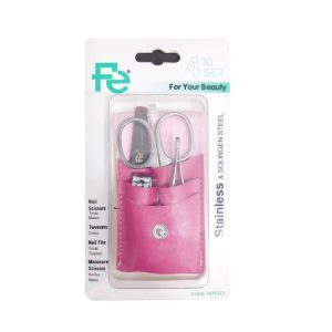 KIT DE MANICURE 4 PEÇAS FE