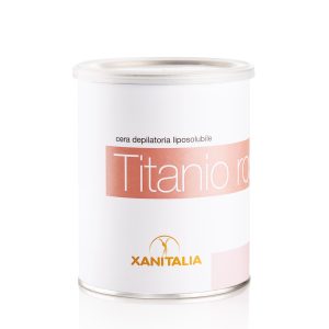 Cera Depilatória Titânio Rosa de Lata 800ml - Xanitália