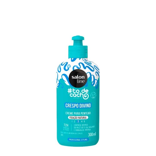 CRESPO-DIVINO Creme Para Pentear # To De Cacho Crespo Divino 300ml - Salon Line