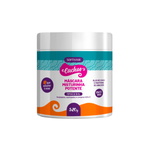 Soft Hair Máscara Misturinha Potente Cachos Tipo 2/3/4 520g