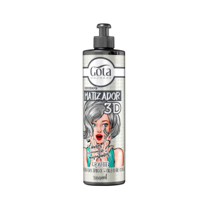 Matizador 3D Grafite 300ml – Gota Dourada