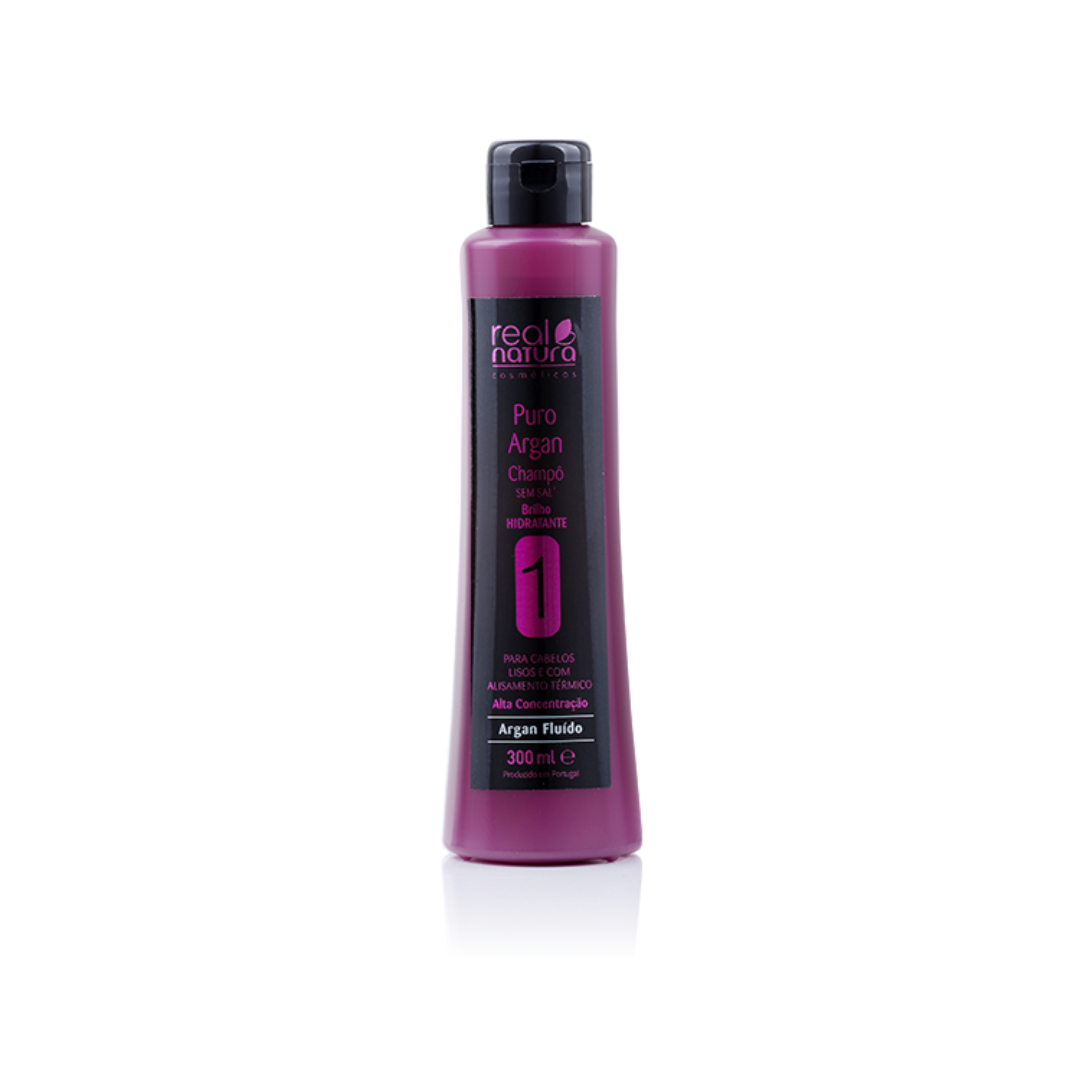 Design-sem-nome-2024-03-02T222748.390 Real Natura Champo Sem Sal Puro Argan 300 Ml - Image 1