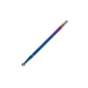 Ponteira de Diamante Unicórnio Bola Arco-Íris Azul Nº 33