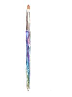 Pincel De Gel Tamanho 6 Unicórnio Oval Com Cerdas 8 mm - Image 2