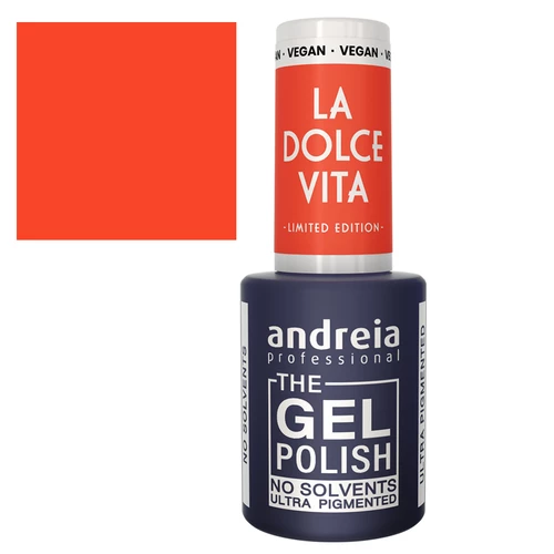 dv6 The Gel Polish Coleção La Dolce Vita Dv6 Laranja 10,5ml - Andreia - Image 1