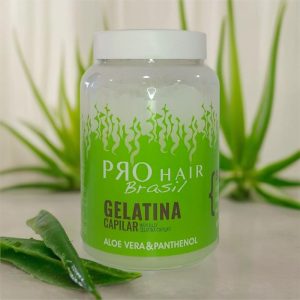 Gelatina Capilar Aloe Vera e Panthenol Pro Hair Brasil 1 KG