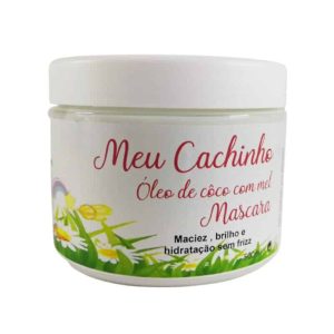 Mascara Meus Cachinhos Oleo De Coco Com Mel 500ml