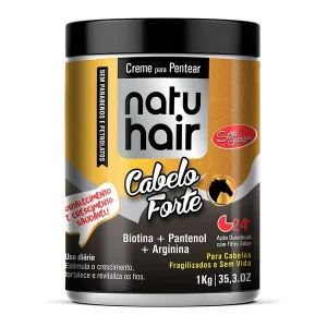 Creme Pentear Cabelo Forte - Natu Hair