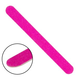 LIMA DE CARTÃO RETA 100/100 ROSA NEON