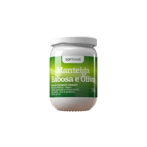 Manteiga De Babosa e Oliva 220GR - Softhair