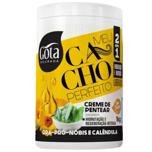 Creme de Pentear Meu Cacho Perfeito Condicionador 2 em 1 Ora-Pro-Nobis e Calêndula 1kg