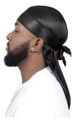Silky Durag Preto - HB003