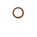 Elásticos De Cabelo Castanho - Pack 4 Unidades