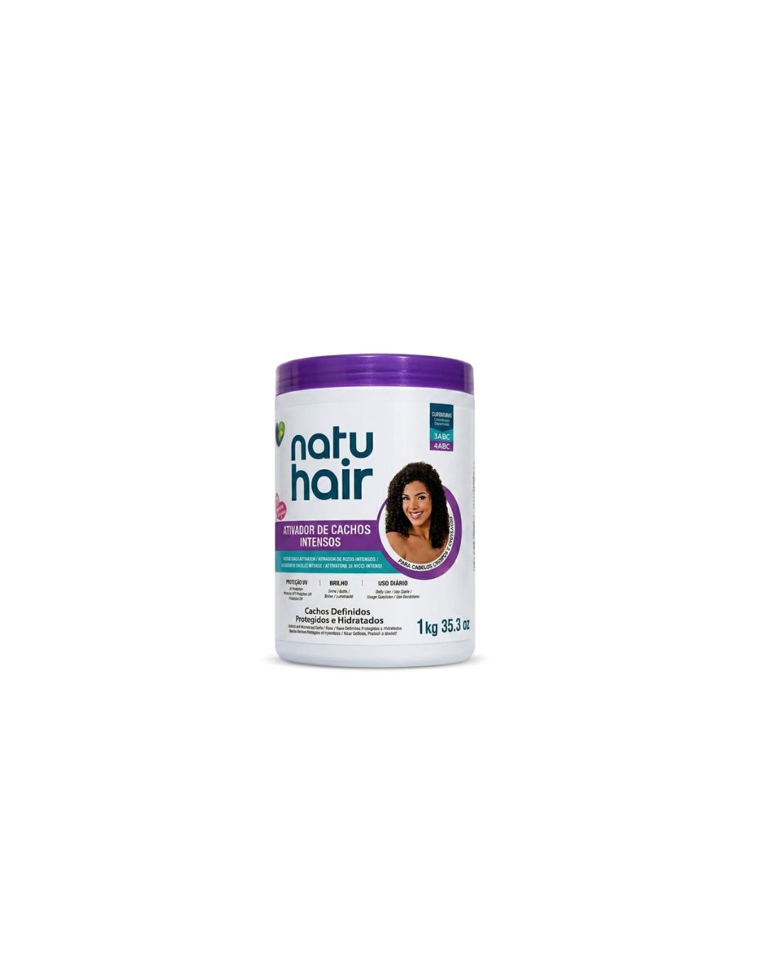Design sem nome Ativador Cachos Intensos 1 Kg - Natuhair - Image 1